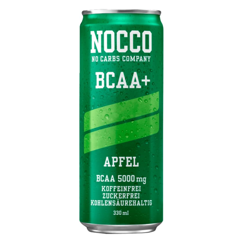 Nocco BCAA+ Drink Apfel 0,33l